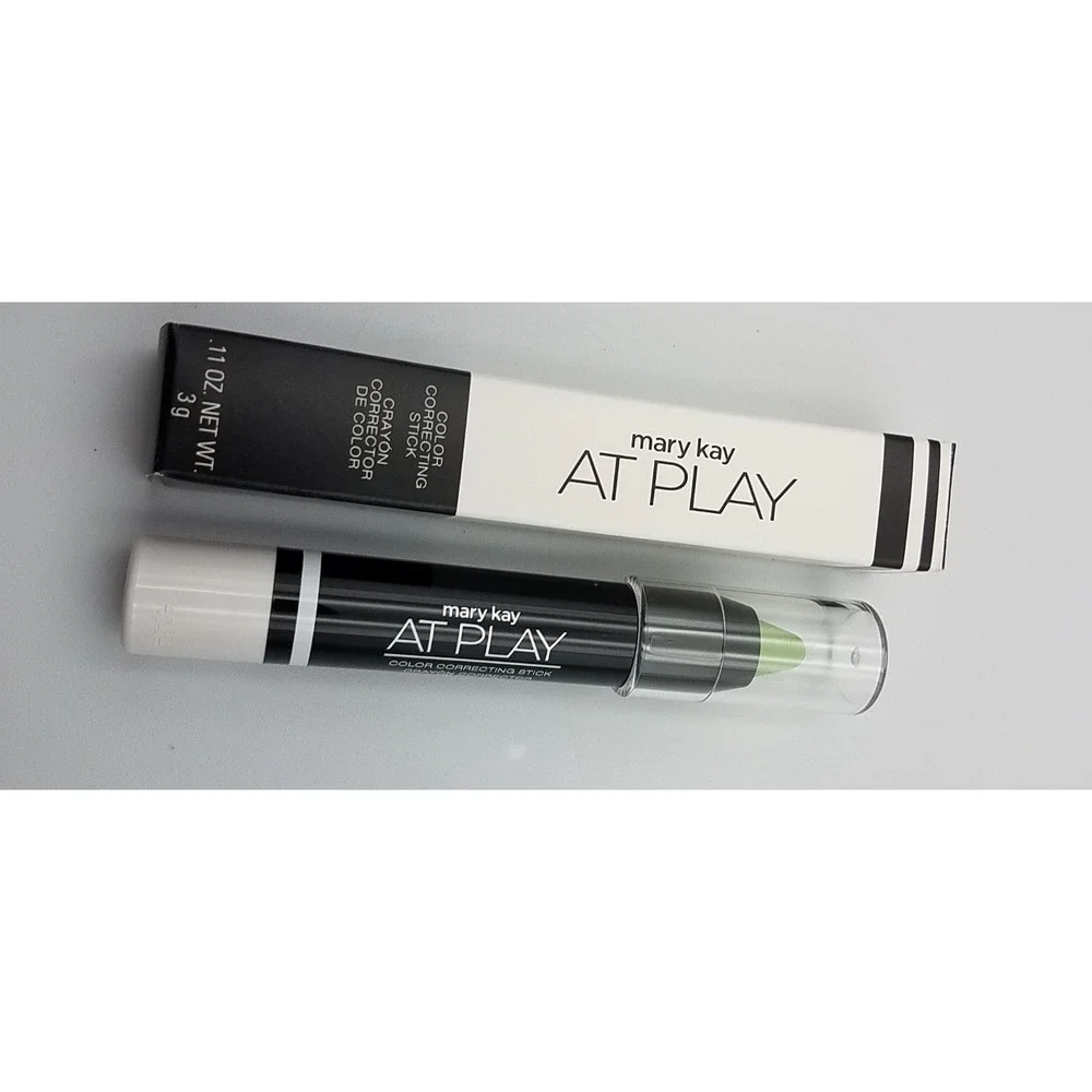 Mary Kay At Play Color Correcting Stick Wipe Out Redness 121197 Discontinued NIB